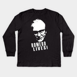 Romero Lives! Kids Long Sleeve T-Shirt